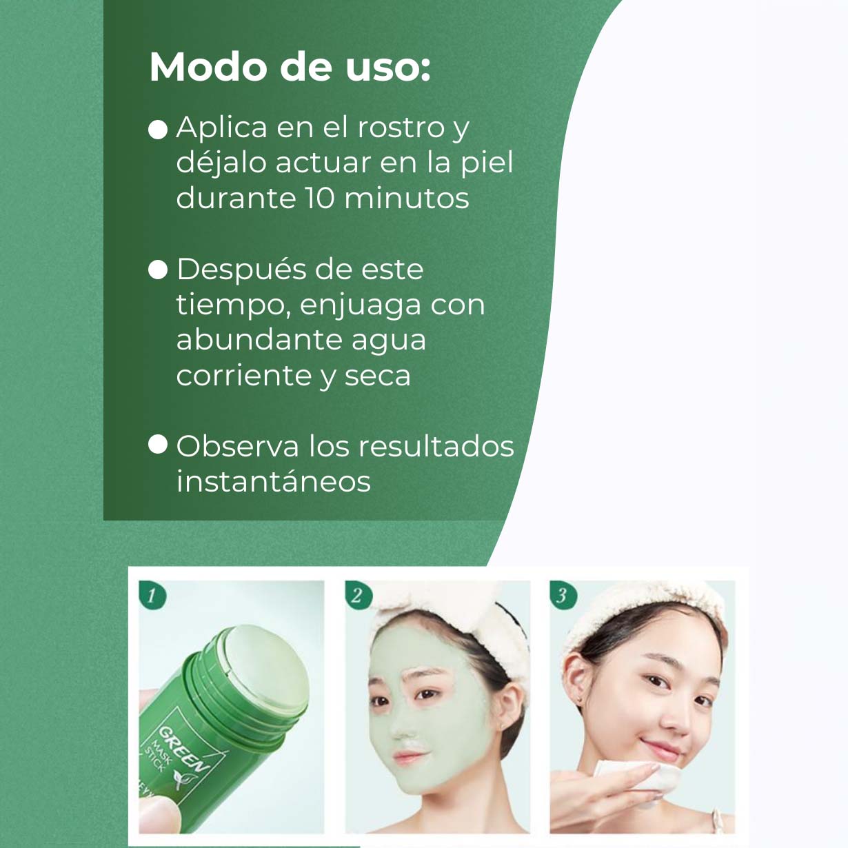 GREEN MASK STICK® 2024 | Limpieza profunda de poros✅